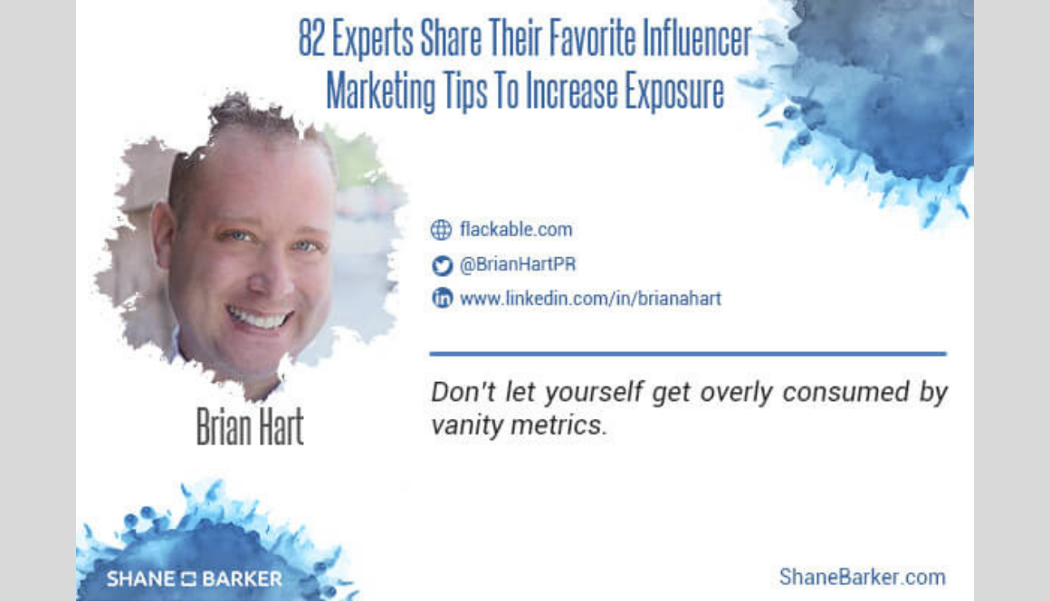 Shane Baker Influencer Marketing