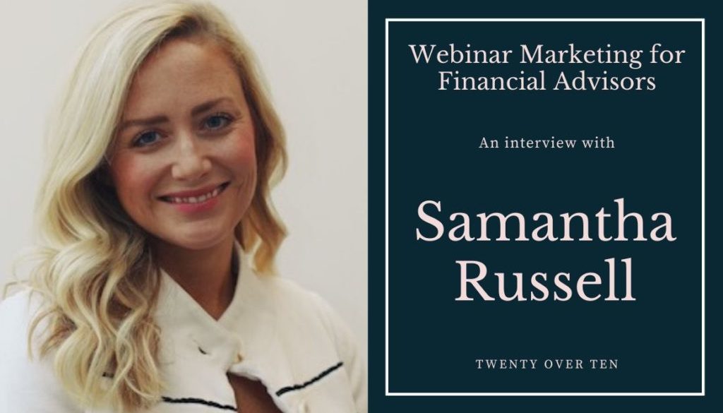 Samantha Russell Webinar Marketing